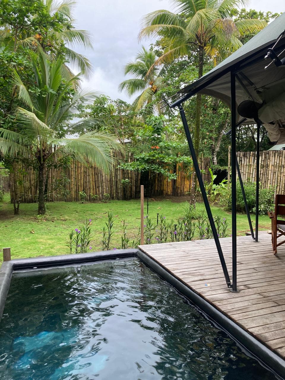 Safari Tent with Pool 2, patio
